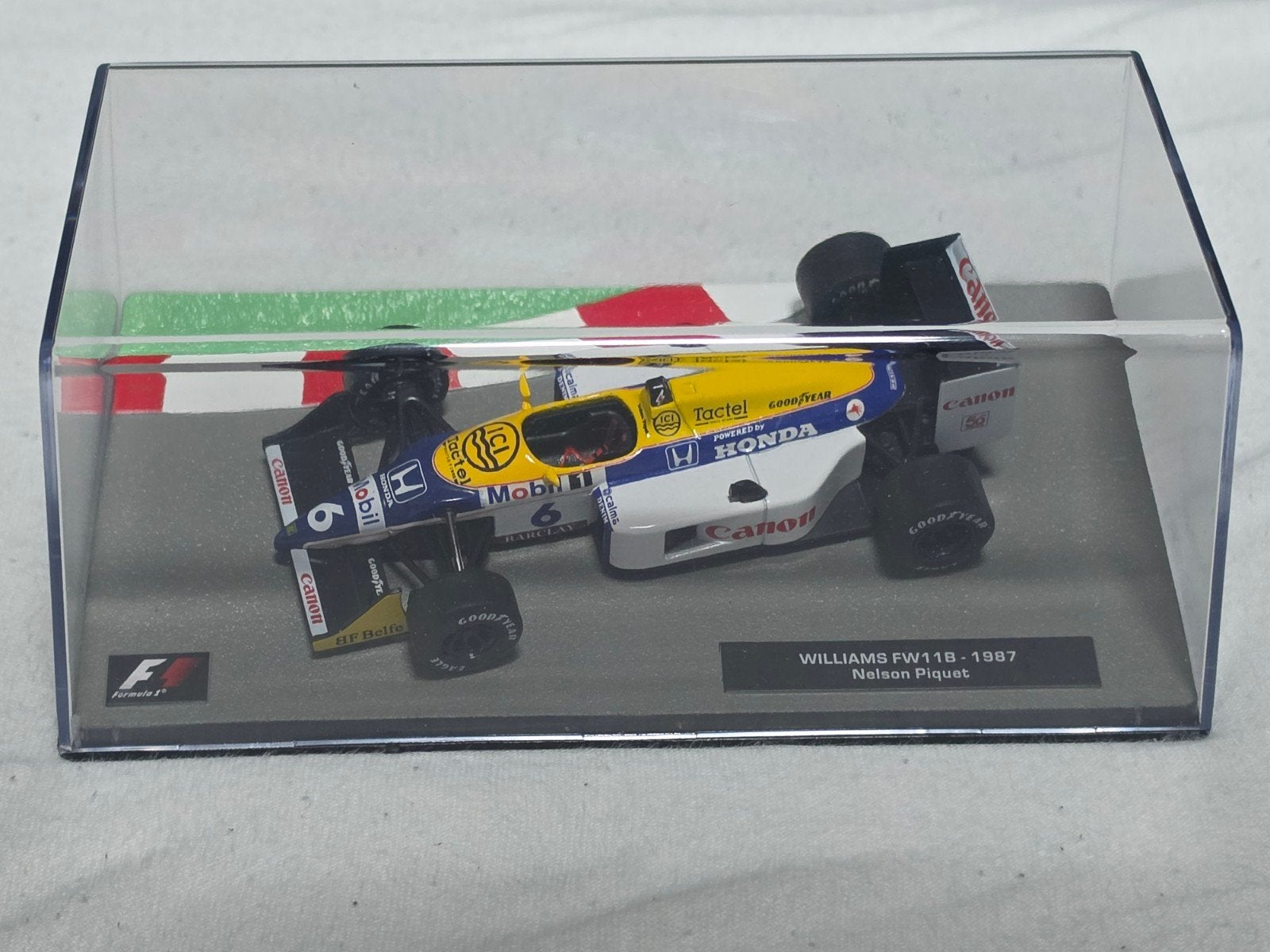 Williams FW11B 1987 Nelson Piquet F1 Modelauto, Ophalen of Verzenden