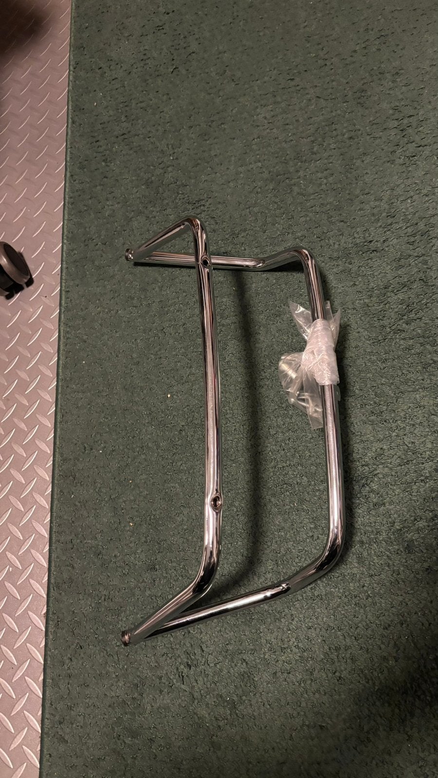 Piaggio Bullbar chrome valbeugel Sfera achter, Ophalen of Verzenden