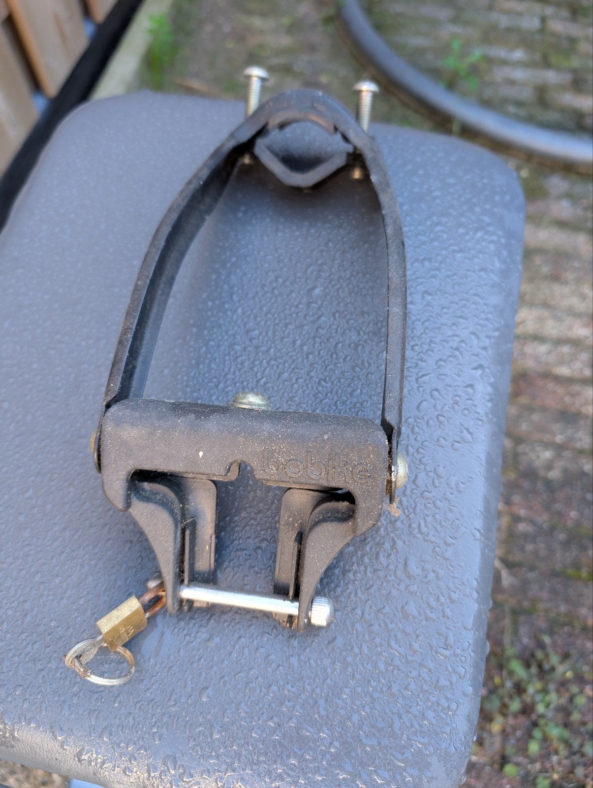 Bobike zadelbuis bevestiging, Ophalen, Gebruikt, Bobike