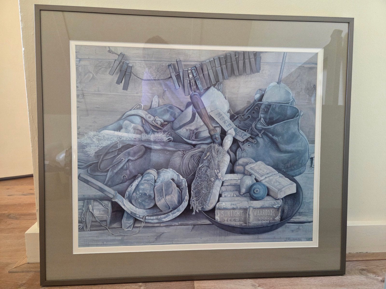 Ingelijste giclee van Jopie Huisman, Antiek en Kunst, Ophalen, Print, Print/reproductie, Ingelijst