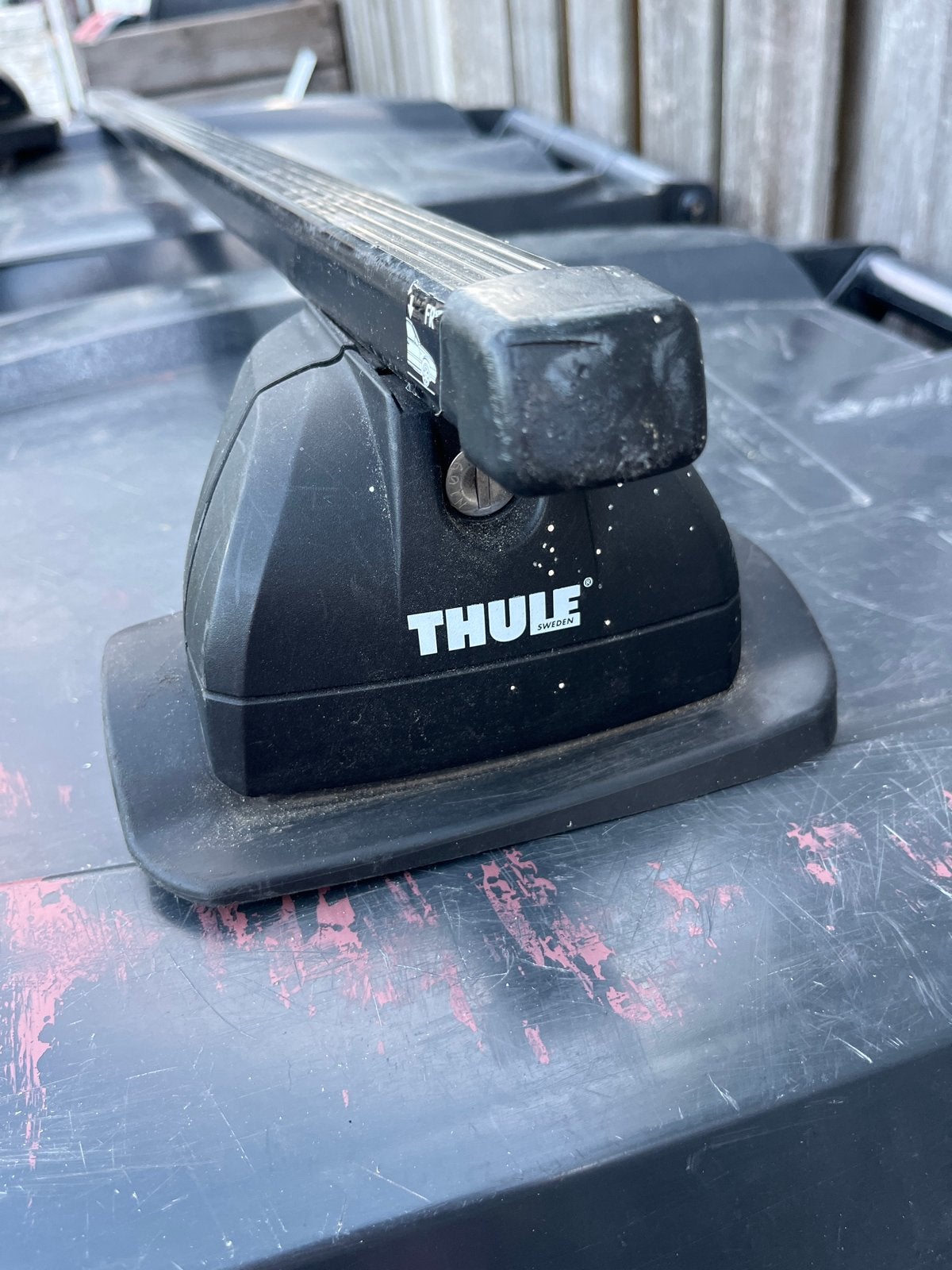 Thule dakdragers - Gebruikt opel zafira c 2015, Auto diversen, Ophalen of Verzenden, Gebruikt