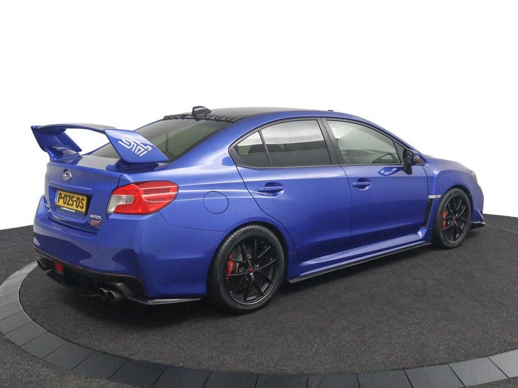 Subaru Impreza 2.5 WRX STI blauw, Auto's, Subaru, Euro 5, Gebruikt, 4 cilinders, Blauw