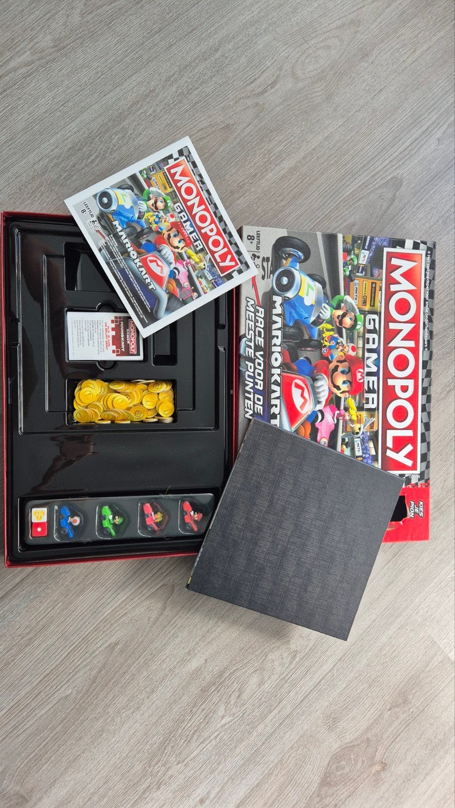 Monopoly Gamer Mario Kart - Race voor de Meeste Punten, Drie of vier spelers, Ophalen, Zo goed als nieuw, Hasbro