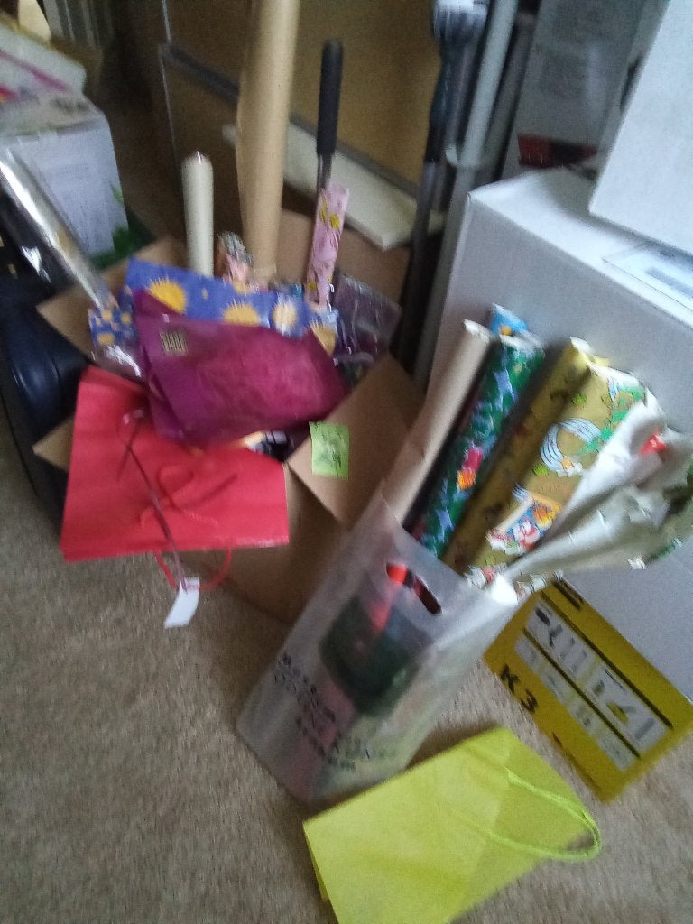Inpakpapier, Ophalen, Nieuw