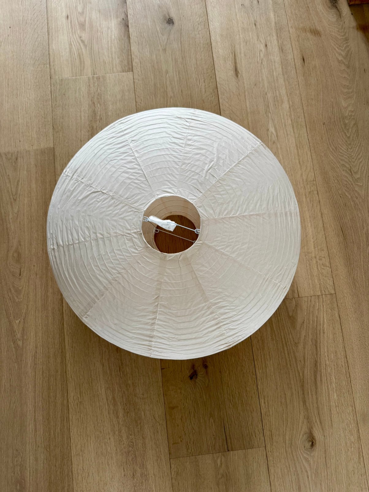 Nordlux villa papieren lampenkap (ovaal), Papier/karton, 24 cm, Zo goed als nieuw, Crème