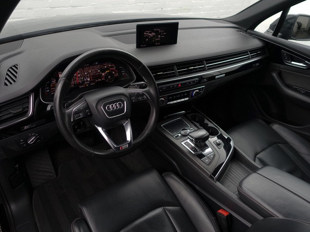 Audi Q7 3.0 TDI e-tron Quattro S Line Black Optic Aut- Lucht, Auto's, Automaat, Automatische klimaatregeling, Gebruikt, Met garantie (alle)