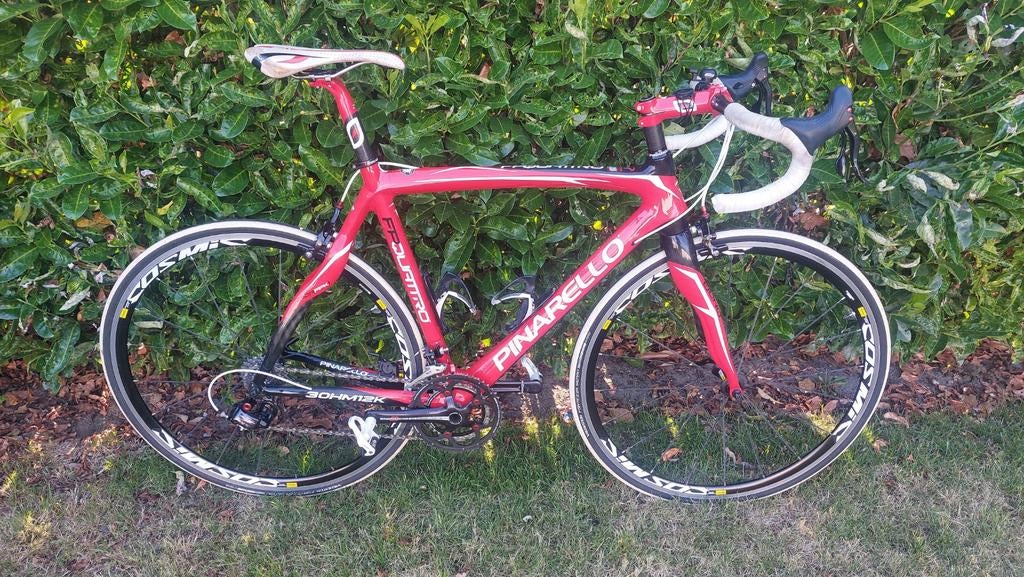 Pinarello Quattro FP4 - Campagnolo Centaur - Carbon - maat54, Gebruikt, Carbon, Meer dan 20 versnellingen, 53 tot 57 cm