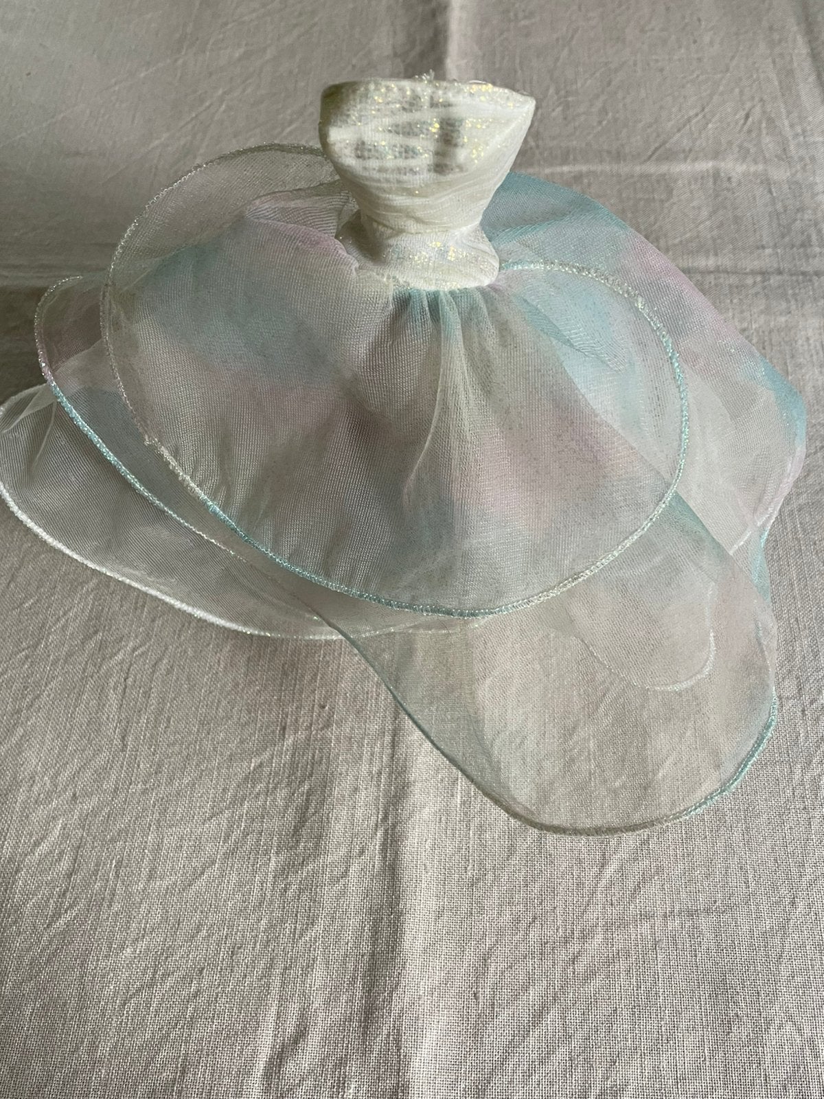 Vintage Barbie Engel Prinses strapless jurk MATTEL 1998, Verzamelen, Ophalen of Verzenden, Gebruikt, Kleertjes
