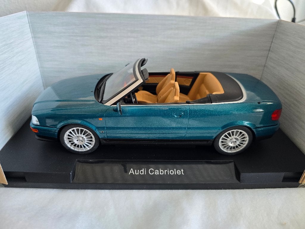 Audi cabriolet 1/18, Ophalen of Verzenden, Nieuw, Auto, Overige merken