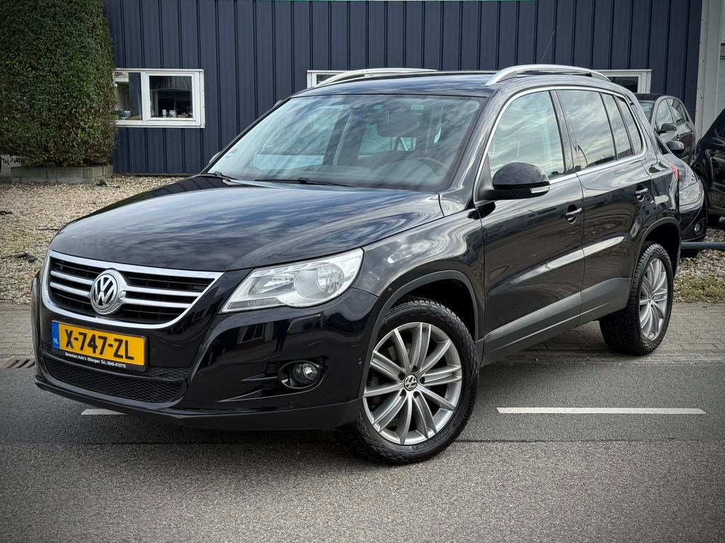Volkswagen Tiguan 1.4 TSI 90KW BMT 2011 Zwart, Auto's, Voorwielaandrijving, 15 km/l, 4 cilinders, Handgeschakeld