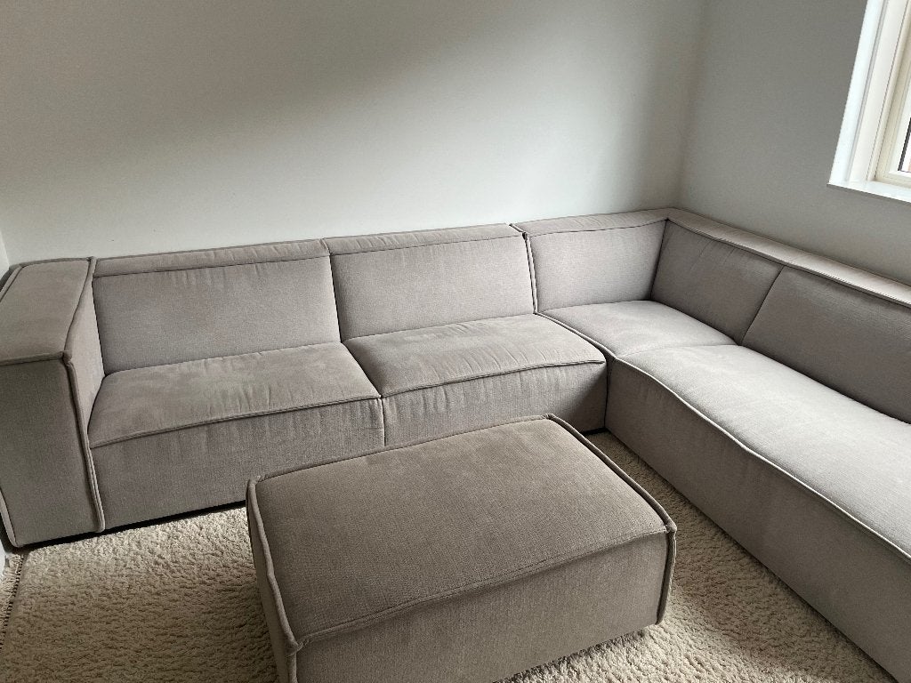 By Sidde sommer bank, Ophalen, Chique en japandi stijl, Hoekbank, 300 cm of meer