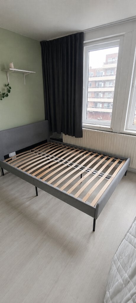 Bed frame, Ophalen, Gebruikt, Tweepersoons, 140 cm