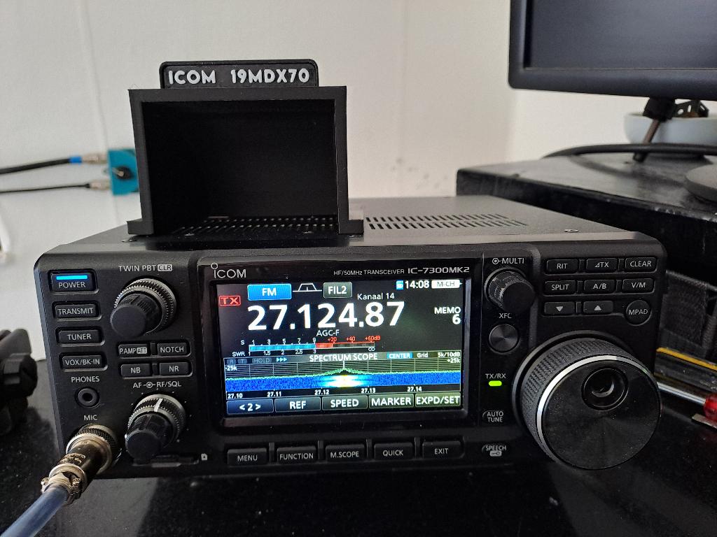 Acoutsic Deflector voor Icom 7300 en 9700, Verzenden, Nieuw, Zender en Ontvanger