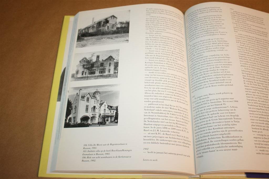 Willem Kromhout Czn., 1864-1940, Ophalen of Verzenden, Zo goed als nieuw, Architecten