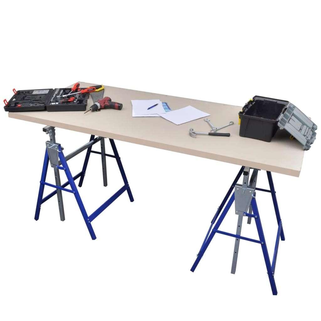 2 Metalen schragen schraag bok bokken 150 kg GRATIS BEZORGD!, Verzenden, P. Venemakade 163c, 9605 PN Kiel-Windeweer, Nieuw, HODO Handelsonderneming
