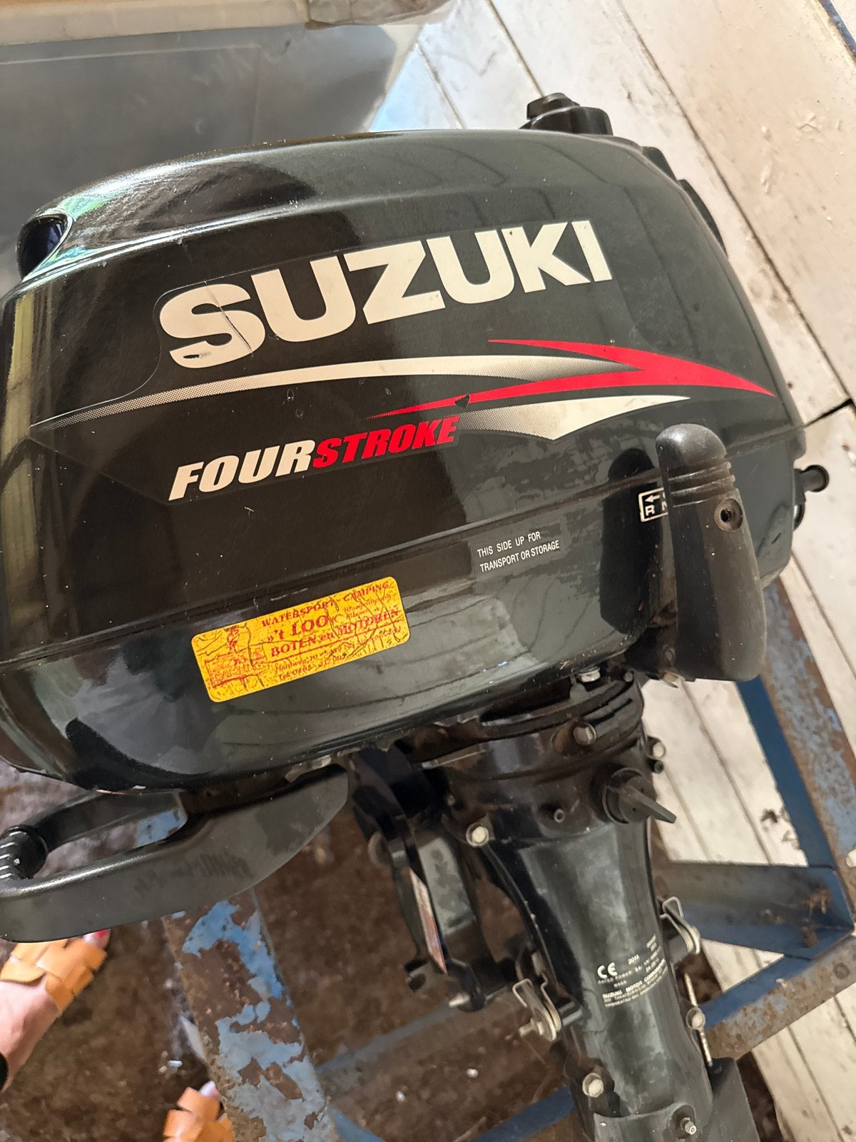 Suzuki DF5 5pk buitenboordmotor 2011 - FourStroke, Watersport en Boten, Ophalen, Gebruikt, 5 tot 10 pk, Viertaktmotor