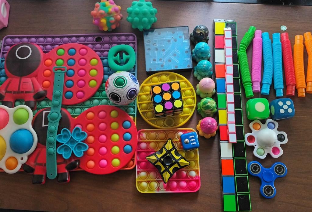 Fitget toys 36 stuks, Ophalen of Verzenden