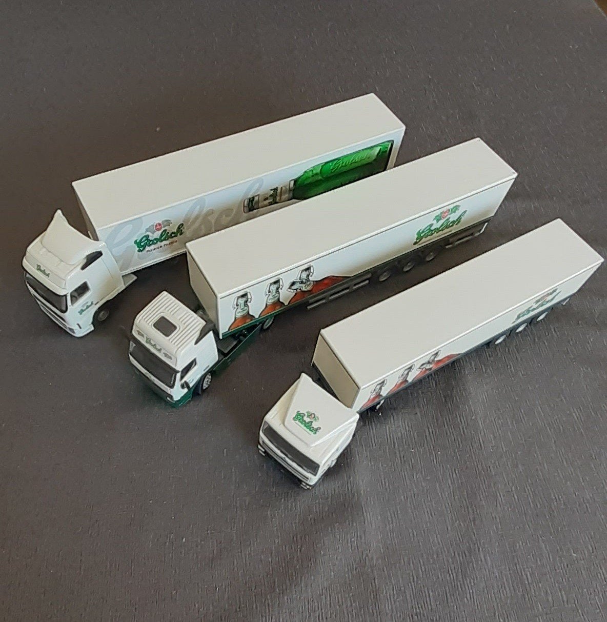 Grolsch 3x Vrachtwagens., Ophalen of Verzenden, Grolsch
