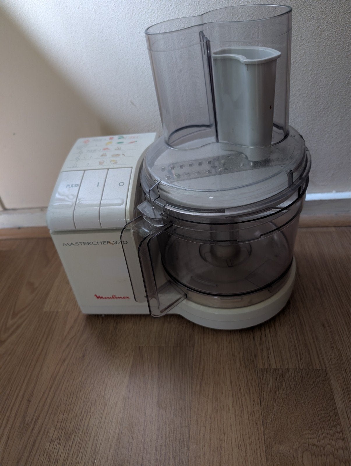 Moulinex Masterchef 370 Keukenmachine, 2 tot 3 liter, Ophalen of Verzenden, Gebruikt, 3 snelheden of meer