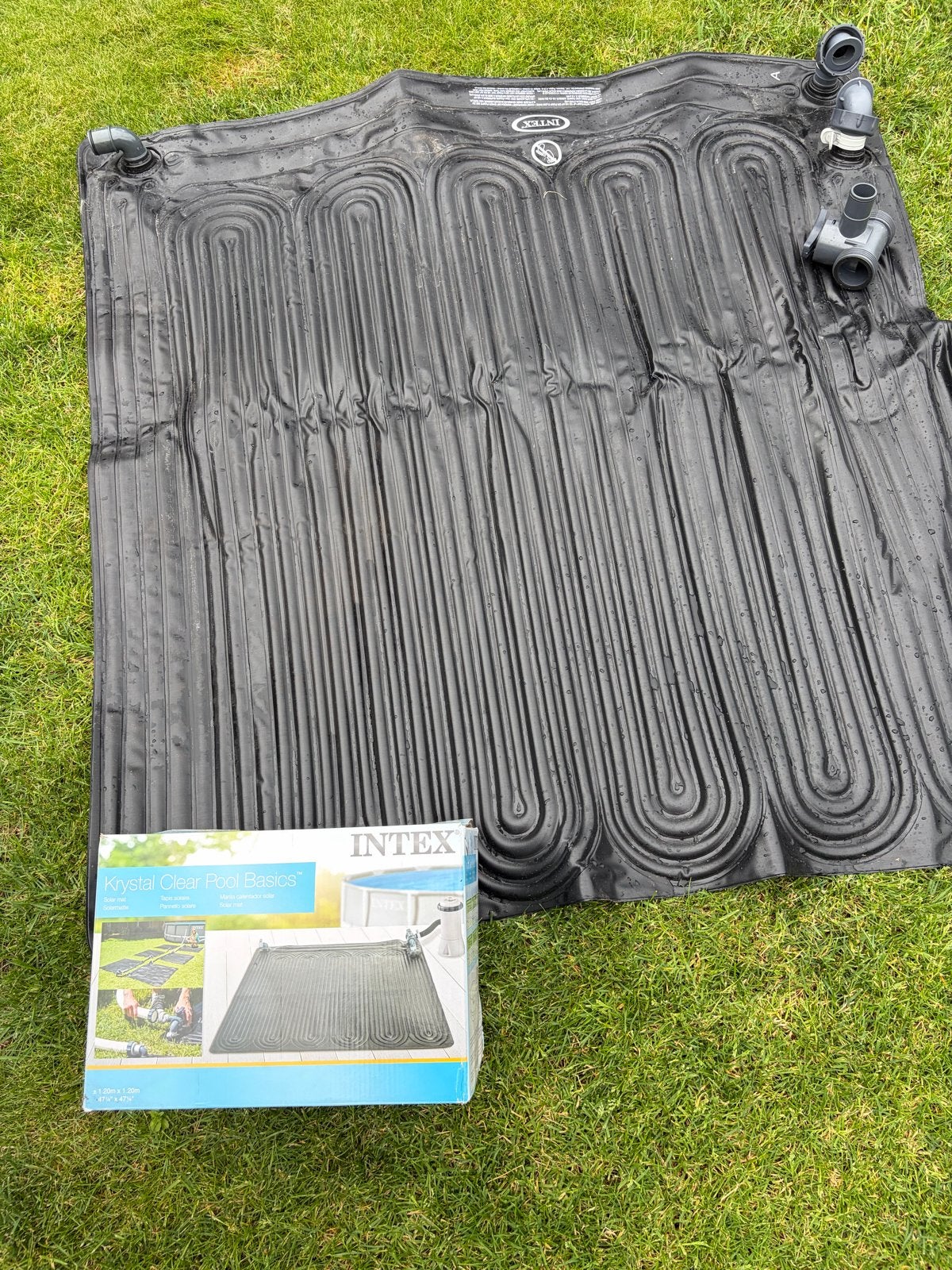 Intex Krystal Clear Pool Basics Solar Mat Zwembadverwarming, Tuin en Terras, Zwembad-toebehoren, Ophalen, Zo goed als nieuw, Verwarming