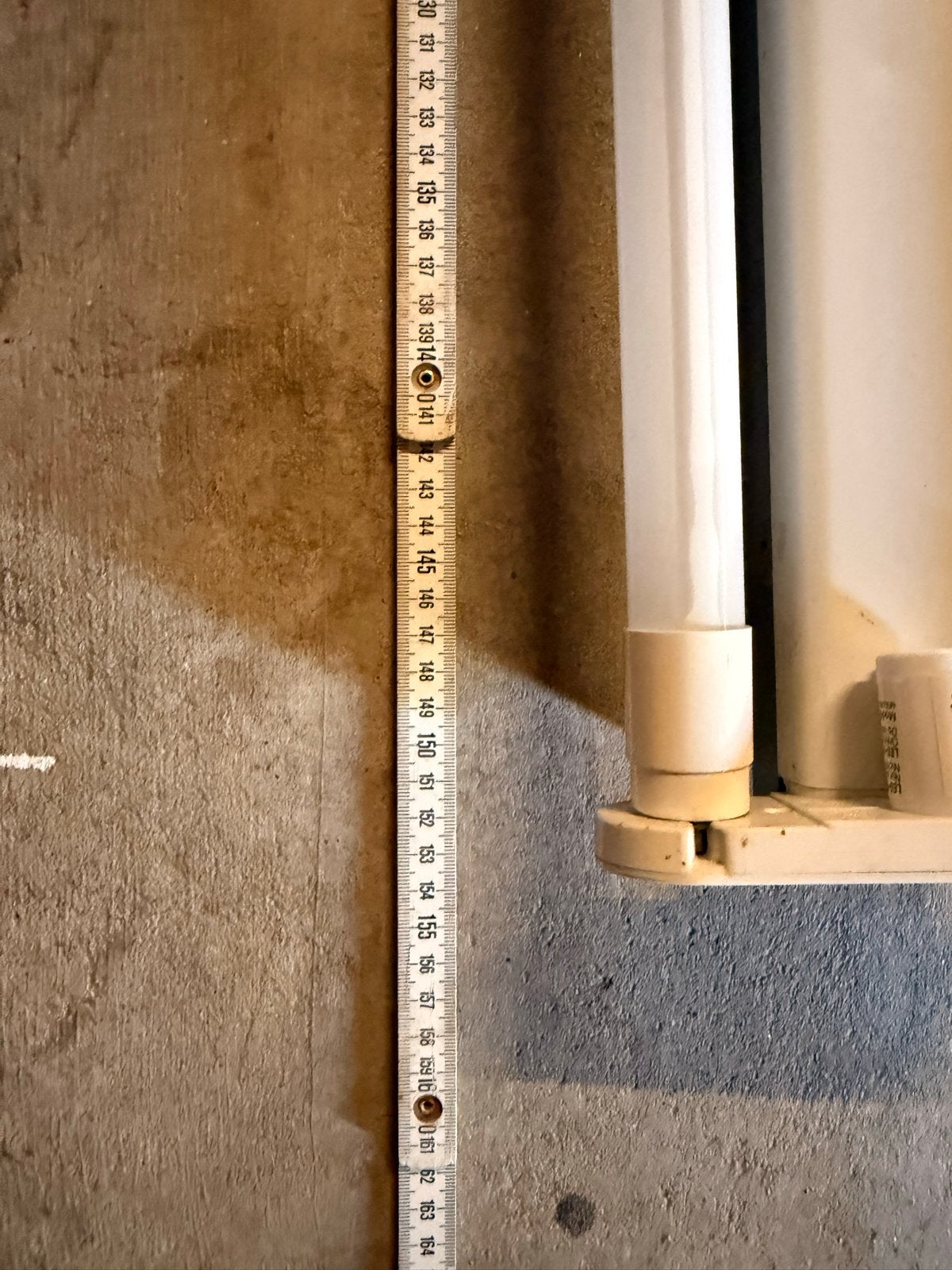 TL-lamp armatuur met twee lampen, Ophalen, Wit, Overige merken, Gebruikt