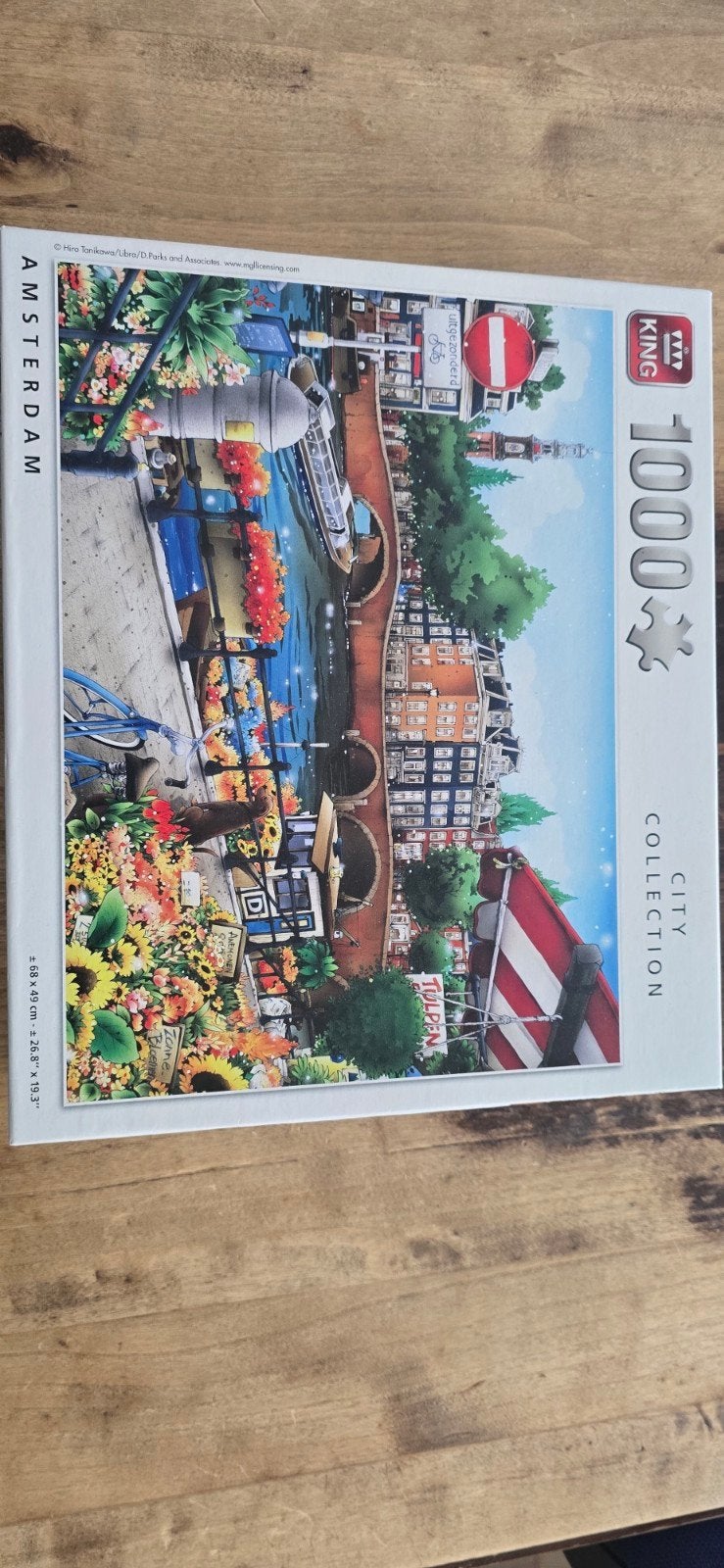 King City Collection Puzzel, Ophalen, 500 t/m 1500 stukjes, Zo goed als nieuw, Legpuzzel
