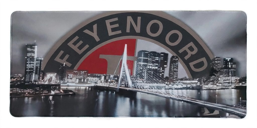 Super Vette Feyenoord XXL Muismatten 60x30 cm, Verzenden, Nieuw, Www.thegallery16.nl, Wandbordjes@gmail.com