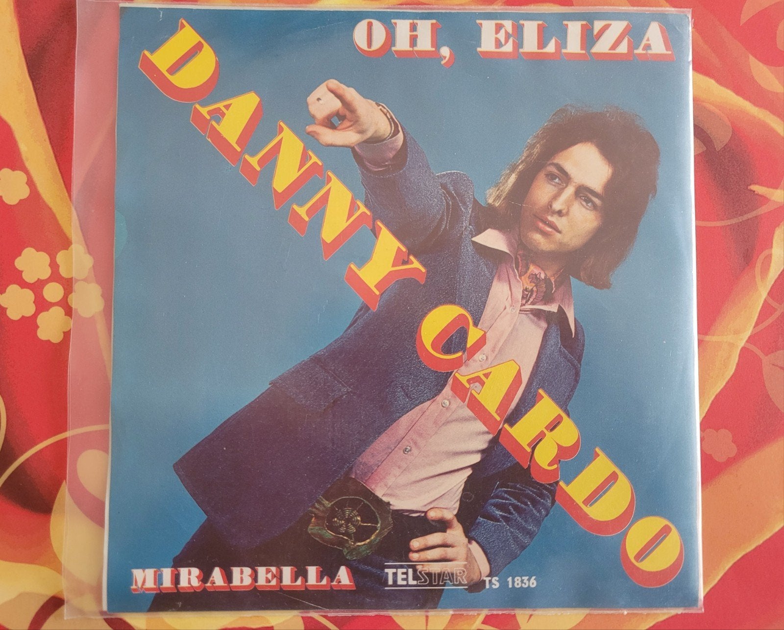 Danny Cardo - Oh Eliza - Mirabella, Cd's en Dvd's, Vinyl | Nederlandstalig, Ophalen, Zo goed als nieuw, Overige formaten, Levenslied of Smartlap