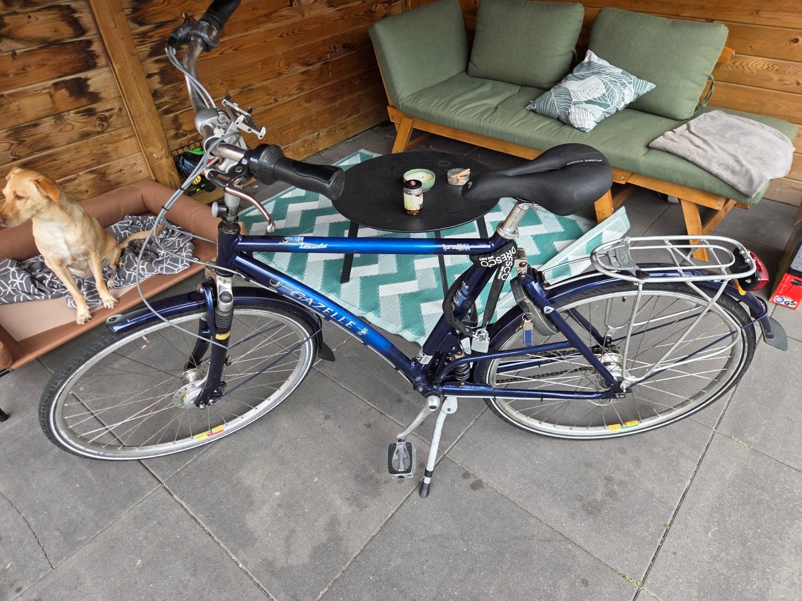 Gazelle fiets for parts, 53 tot 57 cm, Ophalen, Gebruikt, Gazelle