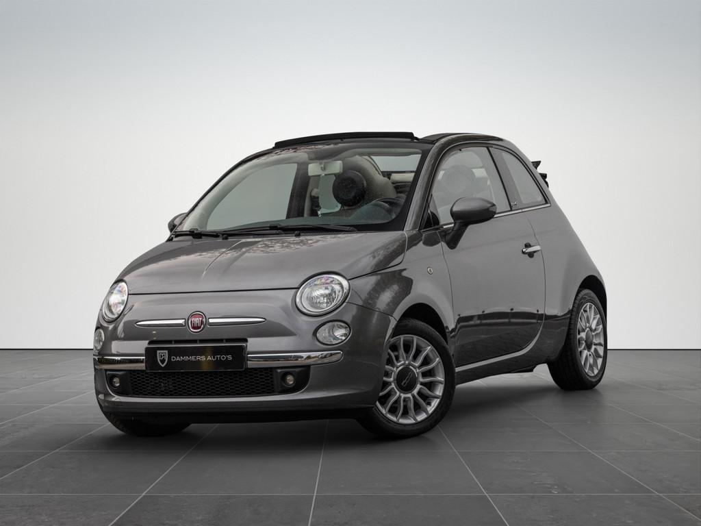 Fiat 500C 0.9 TwinAir Lounge Airco Cruise PDC (bj 2013), Euro 5, Gebruikt, 31 €/maand, Cabriolet