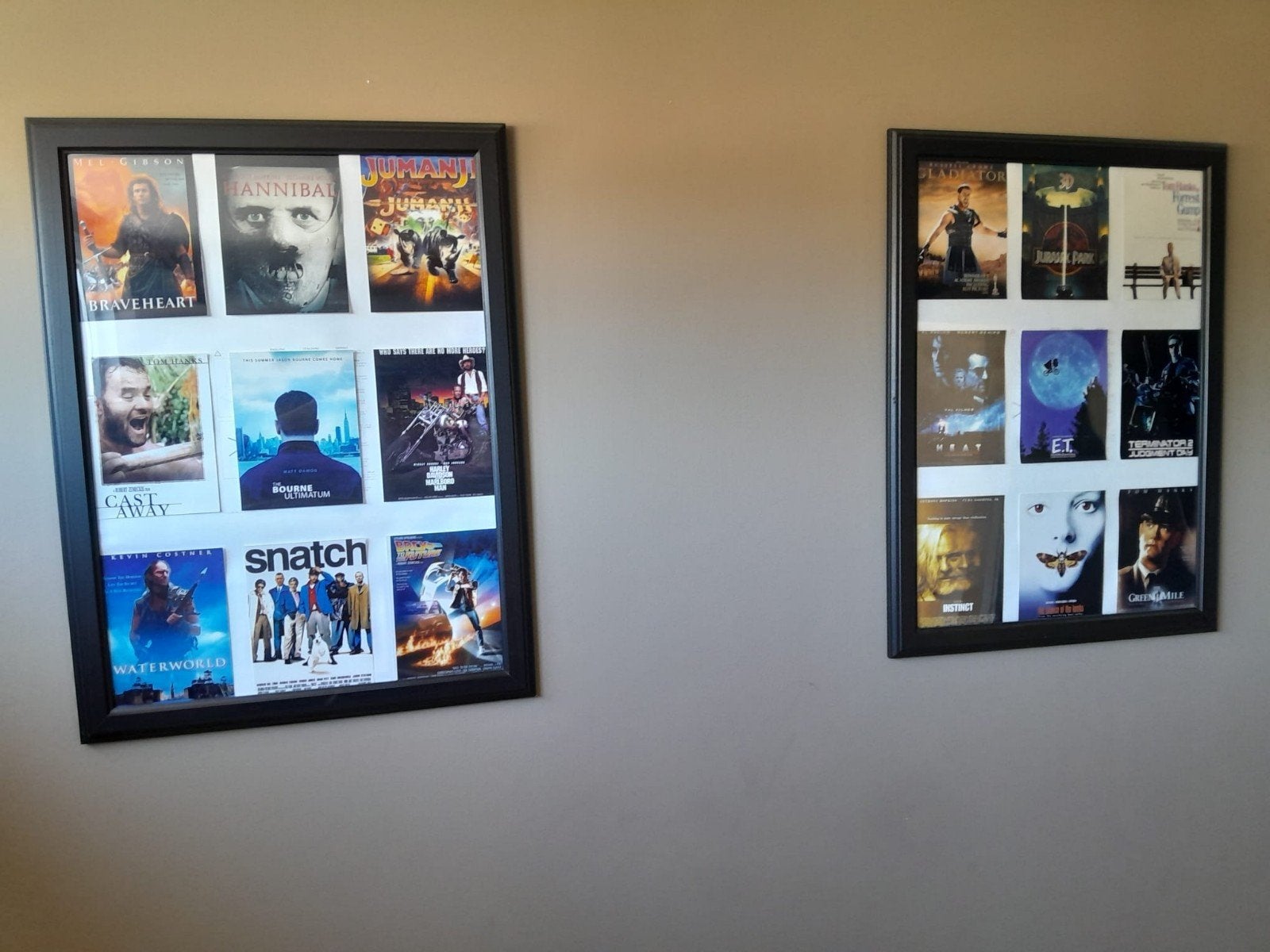 18 filmposters in grote lijsten, Ophalen