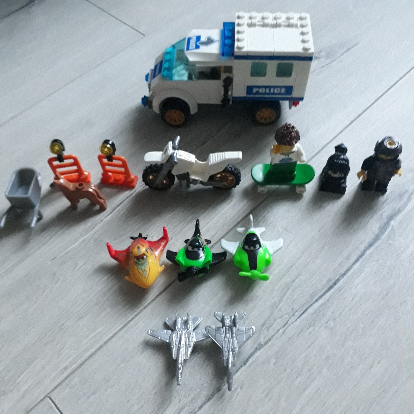 Lego Politie Bus, Motoren, Poppetjes en Vliegtuigen, Ophalen of Verzenden, Gebruikt, Overige merken