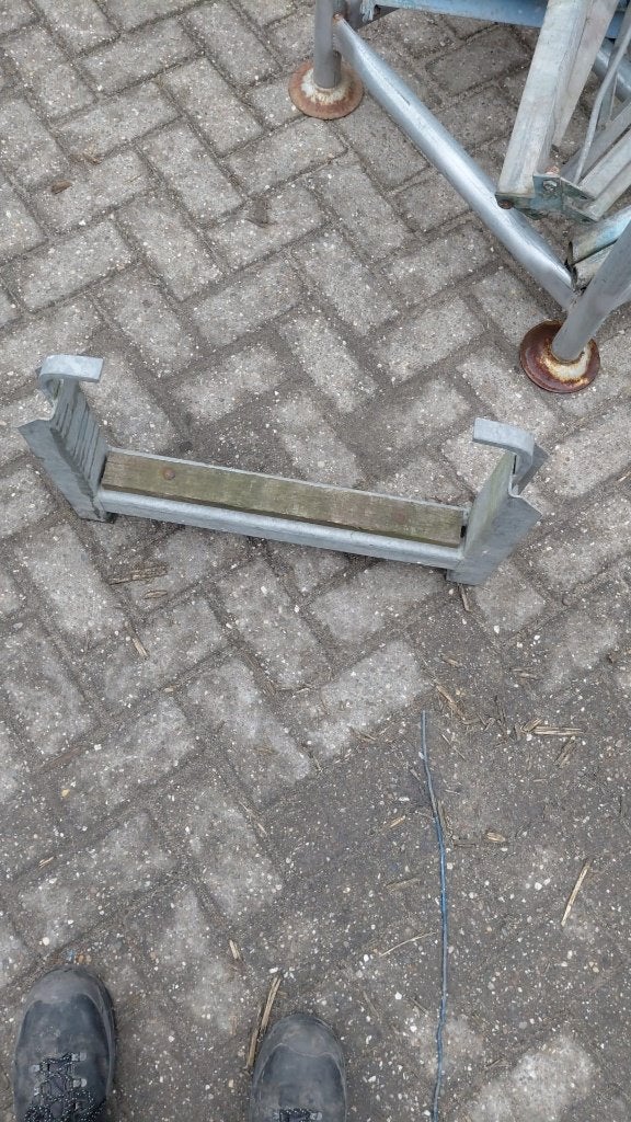 10 gebruikte steigerbuisbokjes, pijpstoeltjes, opslagbokjes, Doe-het-zelf en Verbouw, Metalen, Ophalen, Gebruikt, IJzer