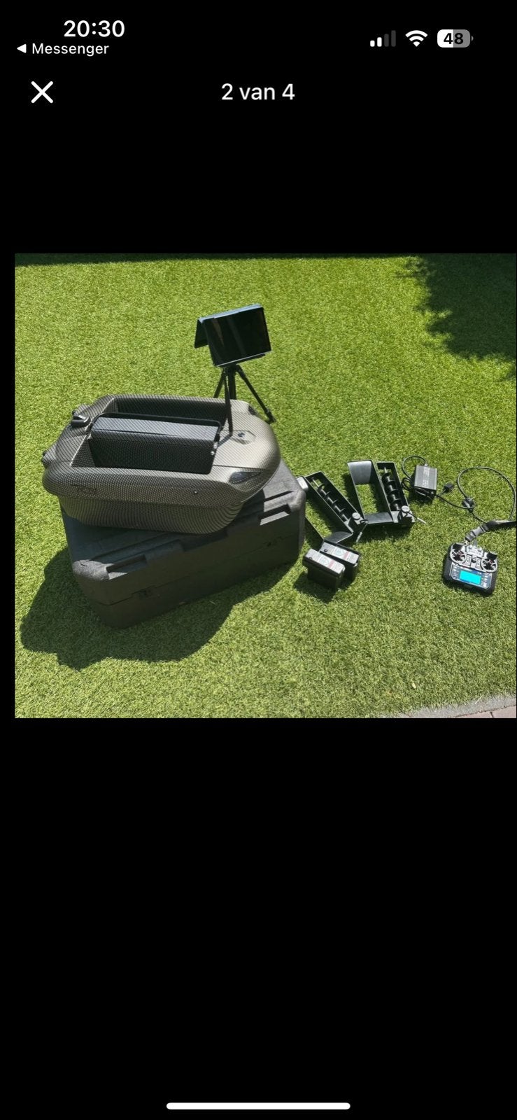 RT4 V4 Voerboot met Raymarine Element 7" en Autopilot, Ophalen, Zo goed als nieuw, Overige typen