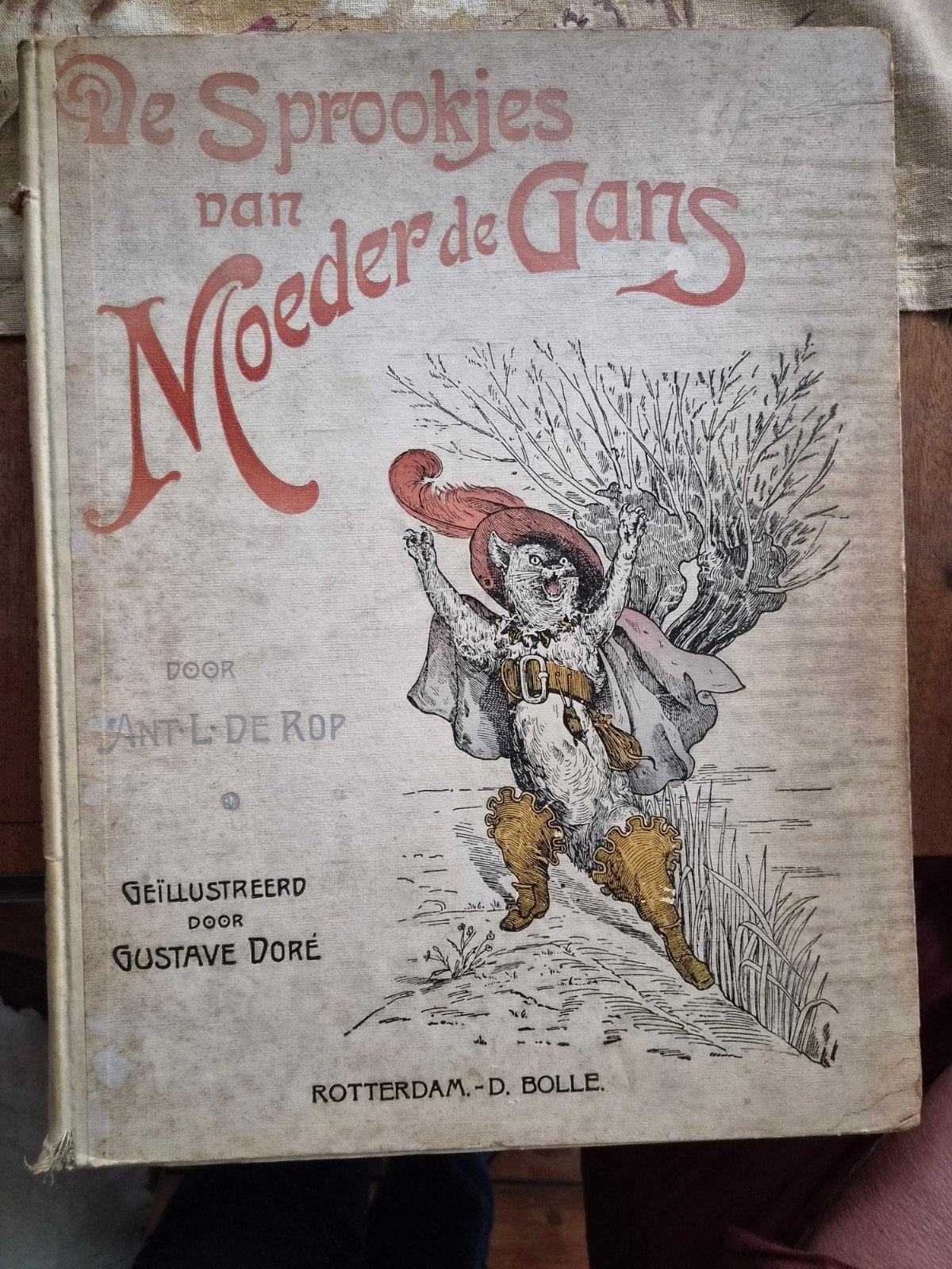 De sprookjes van moeder de gans. antiek. Gustave Dore, Antiek en Kunst, Ophalen
