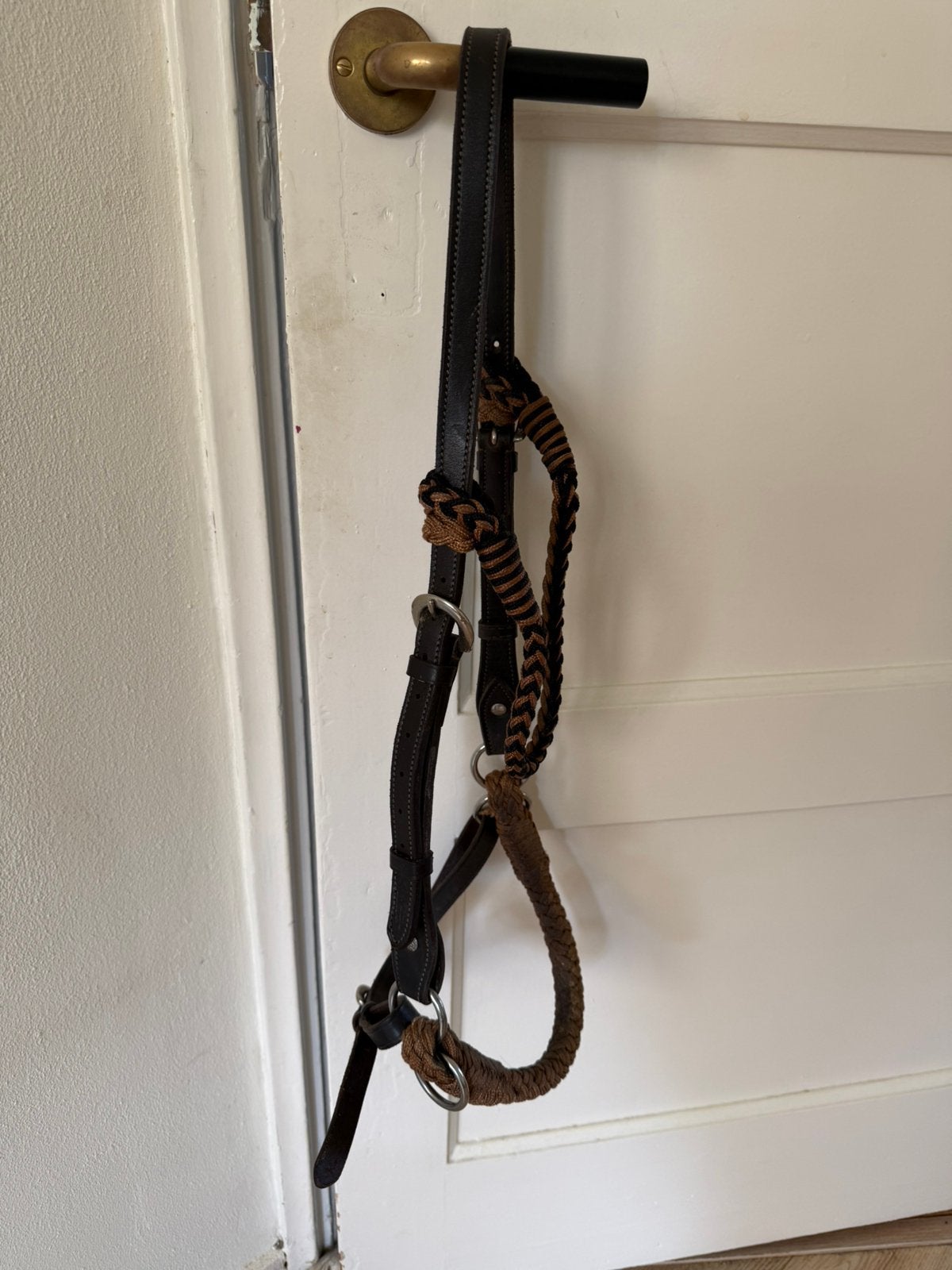 Barefoot amber sidepull en neckrope, Ophalen of Verzenden, Zo goed als nieuw, Hoofdstel, Cob