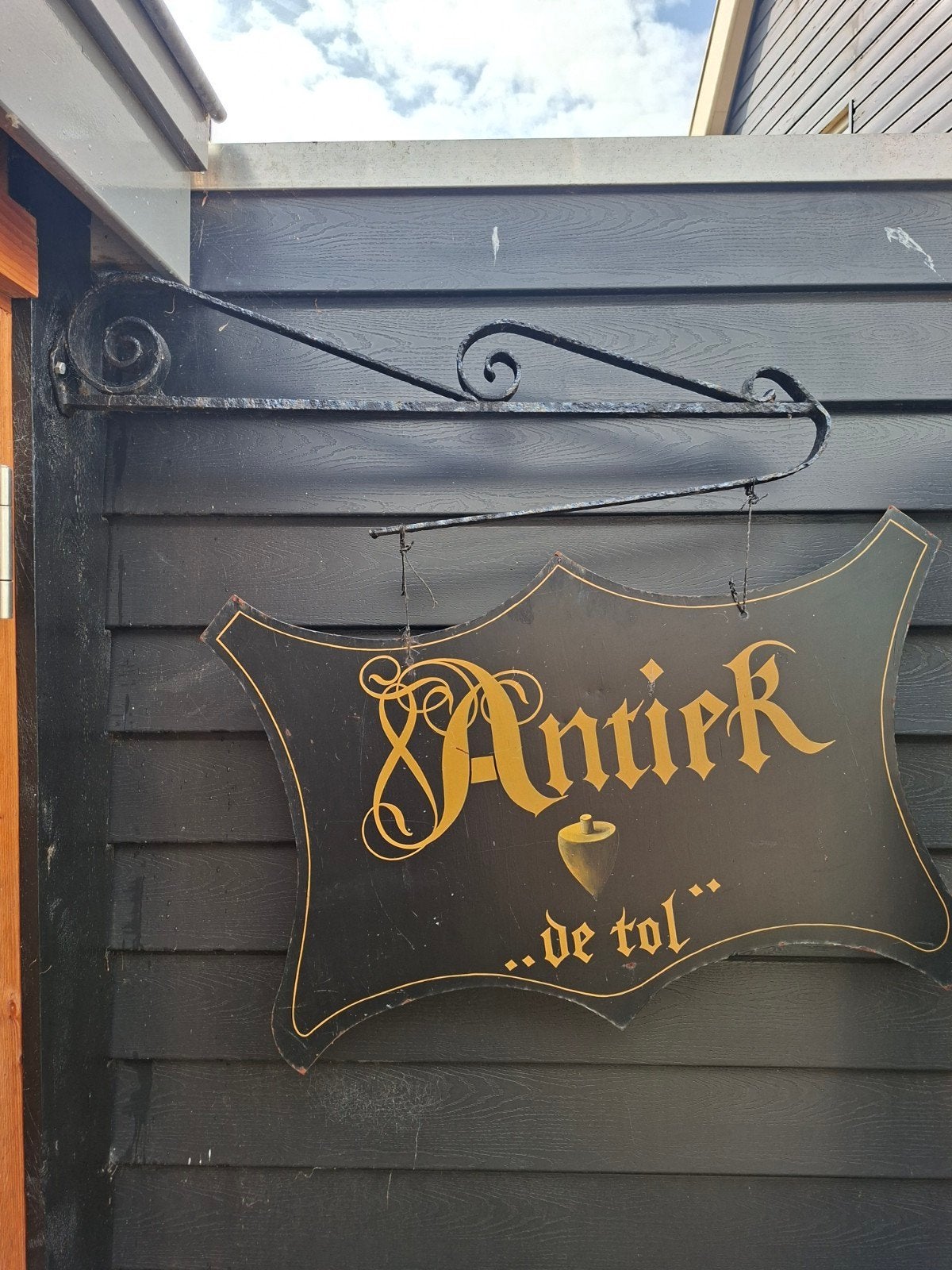 uithangbord antiek, Ophalen of Verzenden
