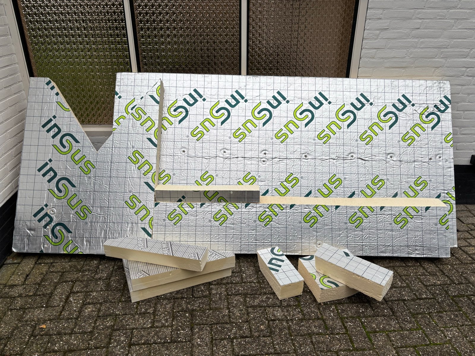 PIR isolatieplaten 10cm (Rd 4.5) en 8cm (Rd 3.6), Ophalen, Dakisolatie, 5 tot 10 m², Zo goed als nieuw