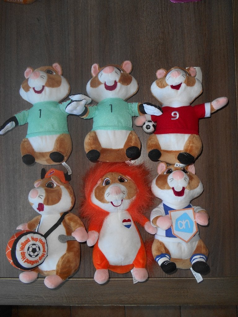 AH voetbal hamsters 5 euro per stuk Oranje Nederlands elftal, Albert Heijn, Ophalen of Verzenden