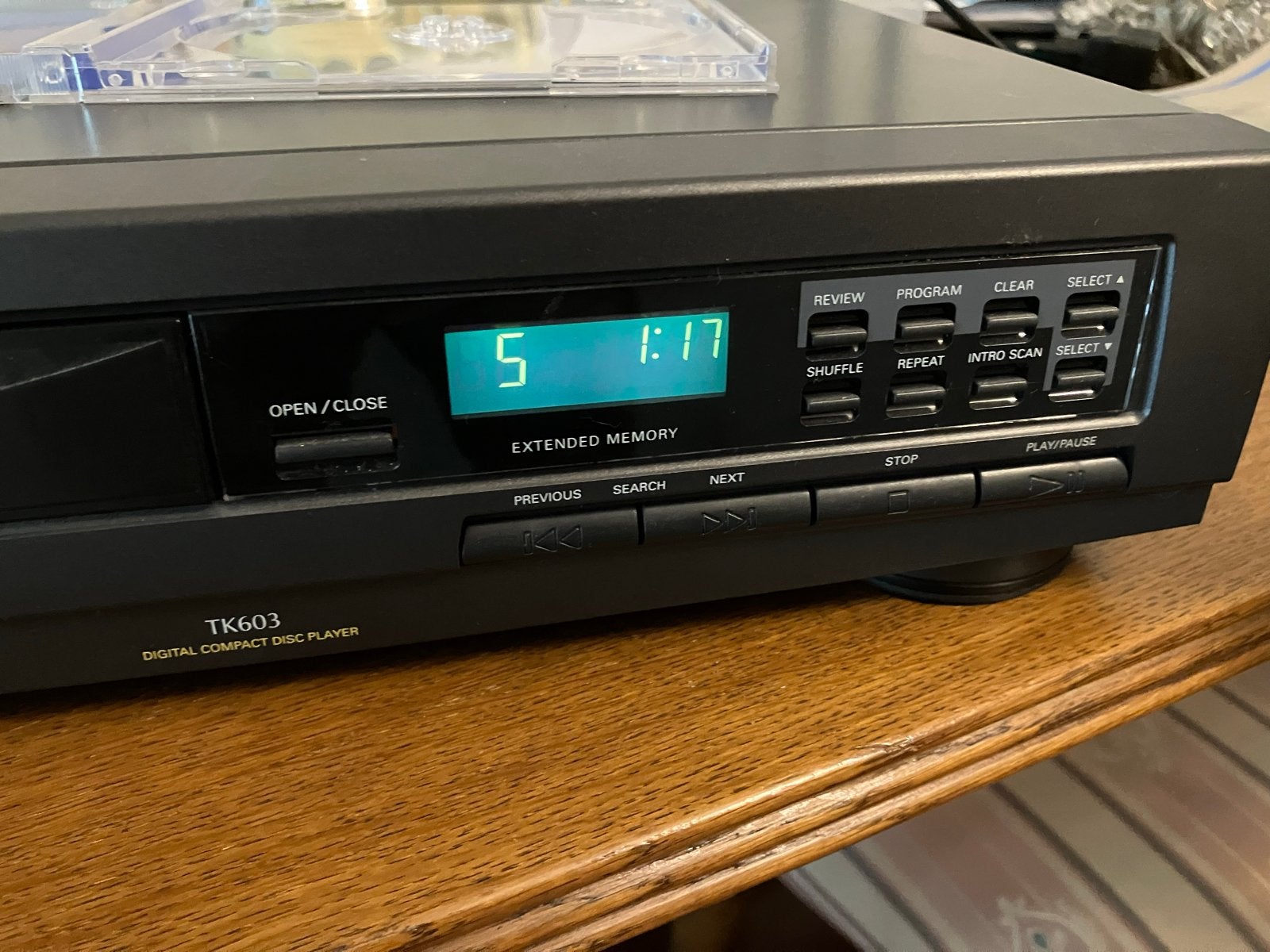 Aristona TK603 CD Speler (ca. 1990), Audio, Tv en Foto, Cd-spelers, Ophalen, Gebruikt, Overige merken