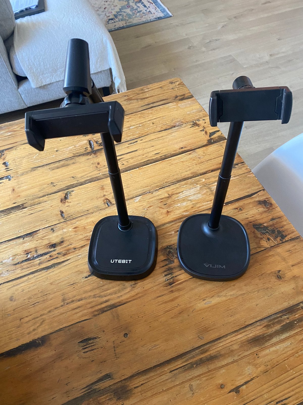 2x professionele telefoonstandaard – UTEBIT & VIJIM, Ophalen of Verzenden, Zo goed als nieuw, Auto
