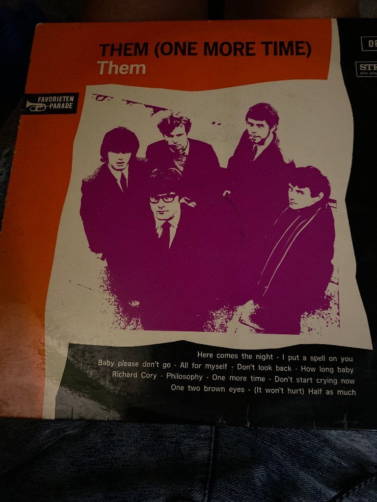 Them (One More Time) - Them LP (Decca), LP, Gebruikt, Ophalen of Verzenden, Classic Rock