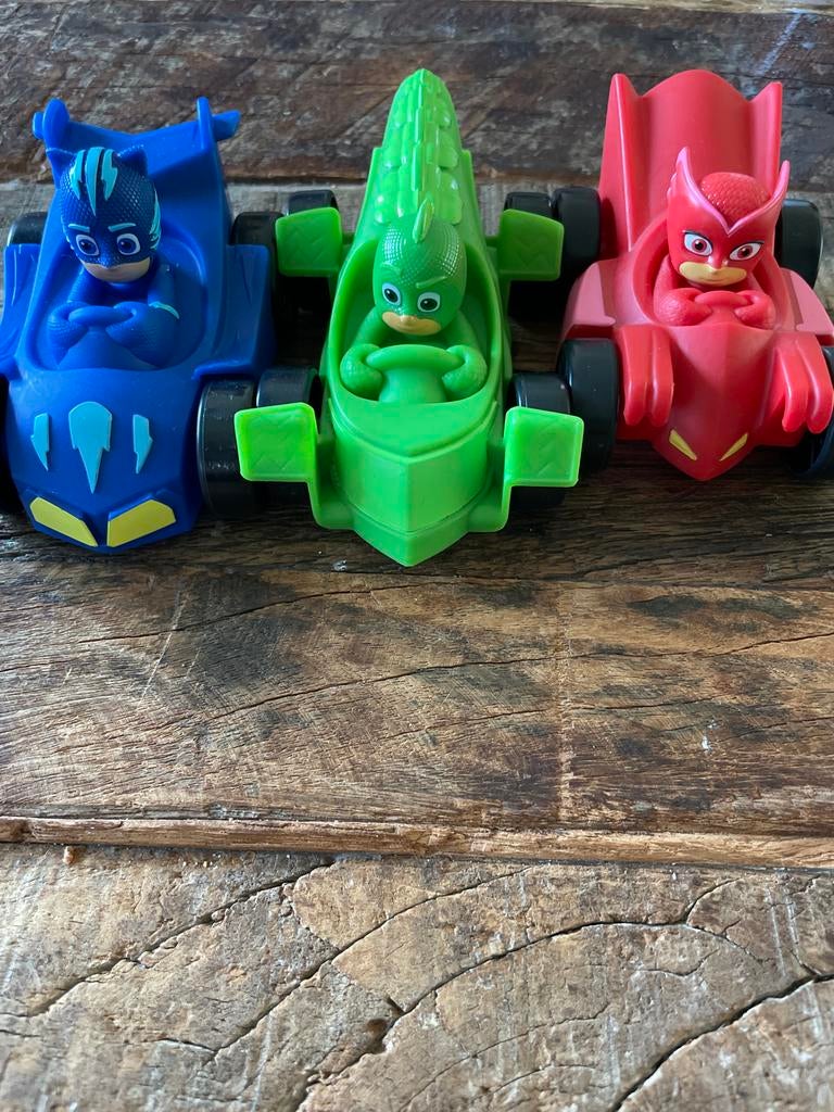 Pj Masks auto's, Ophalen of Verzenden, Zo goed als nieuw