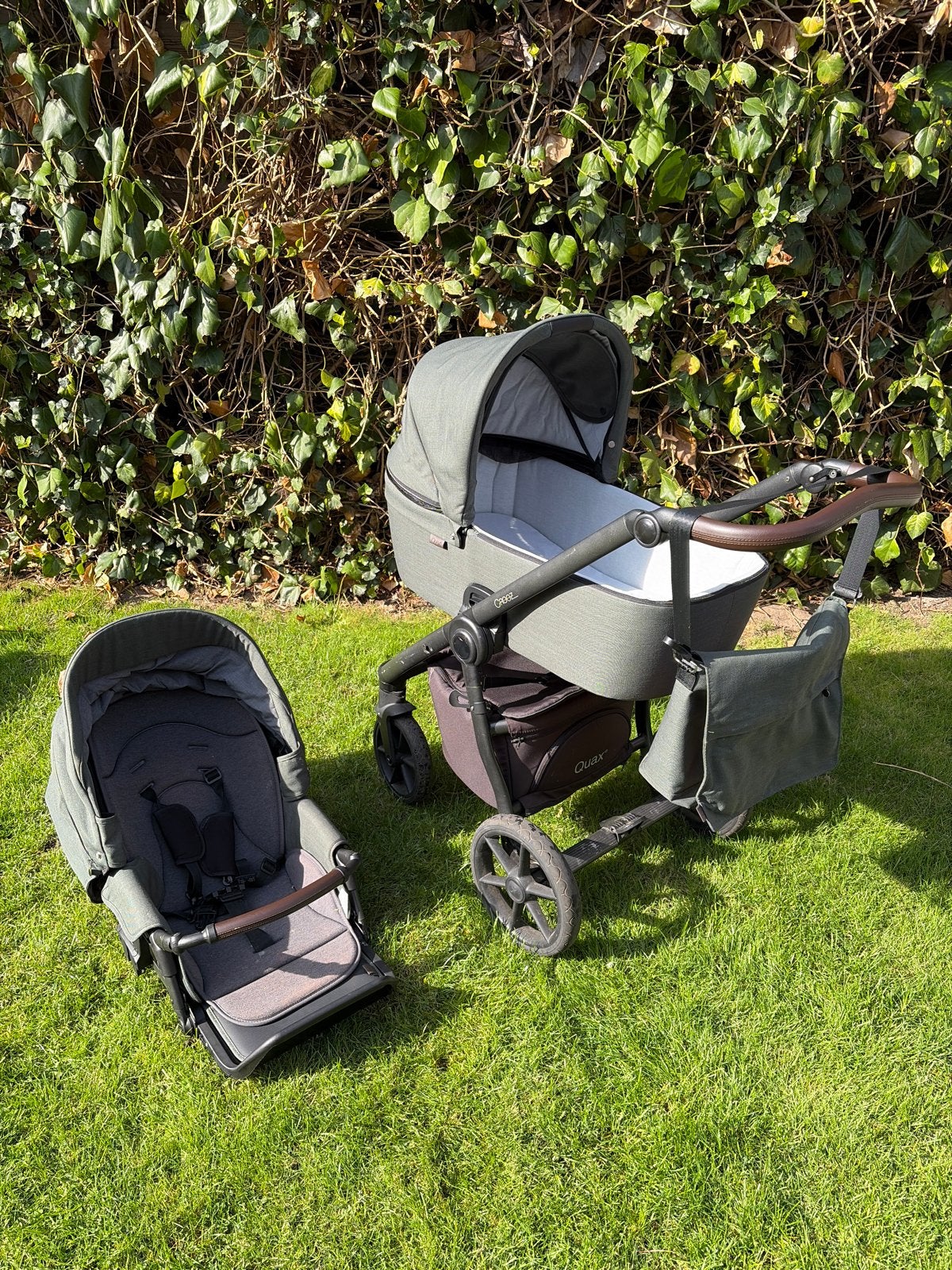 Quax Crooz Kinderwagen met accessoires