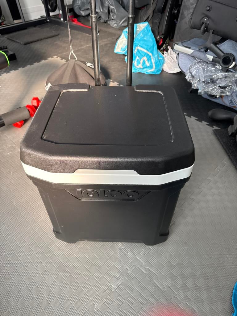 Igloo koelbox met wielen, Ophalen of Verzenden, Gebruikt, Koelbox, Koelelement