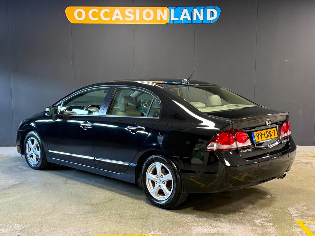 Honda Civic 1.3 Hybrid Elegance|CRUISE|STOELV|AIRCO|15INCH|, Auto's, Euro 5, Stof, Gebruikt, Zwart