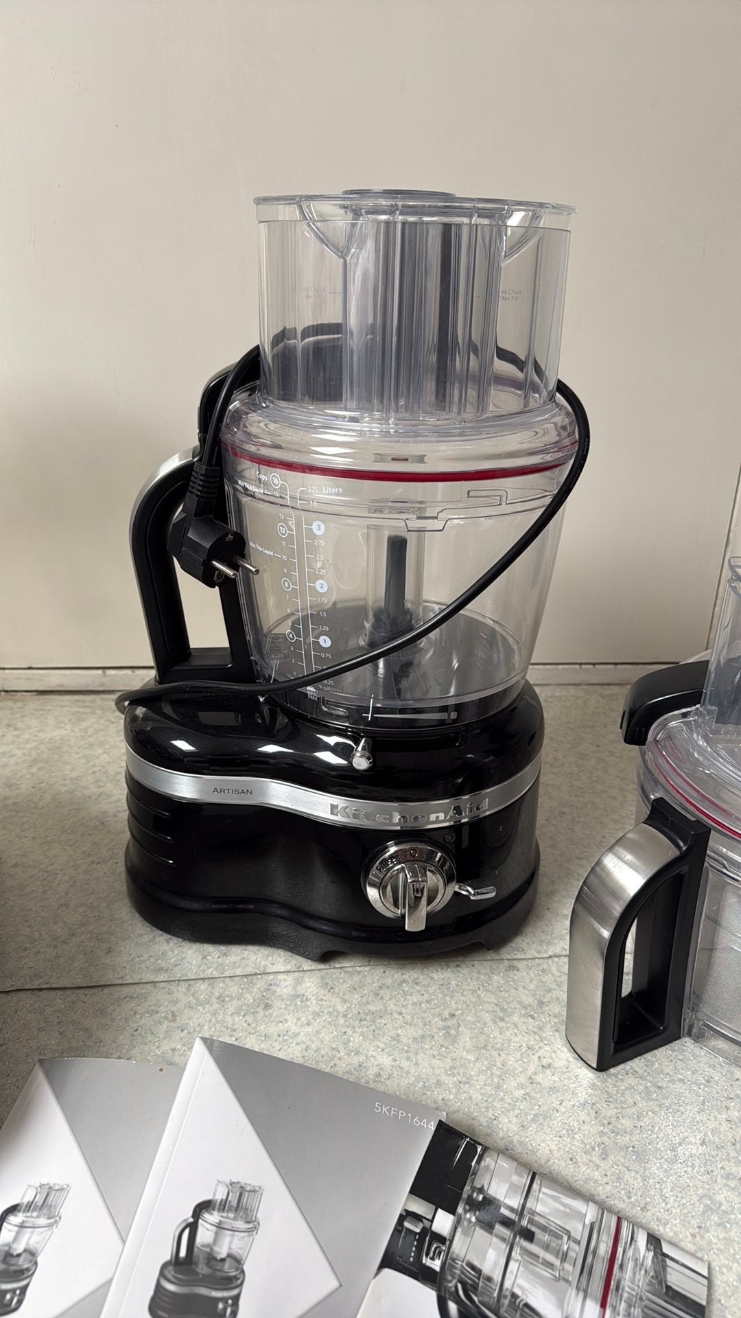 Complete Nieuwe kitchenaid Artisan Foodprocessor, Witgoed en Apparatuur, Keukenmixers, 4 liter of meer, Ophalen of Verzenden, Zo goed als nieuw