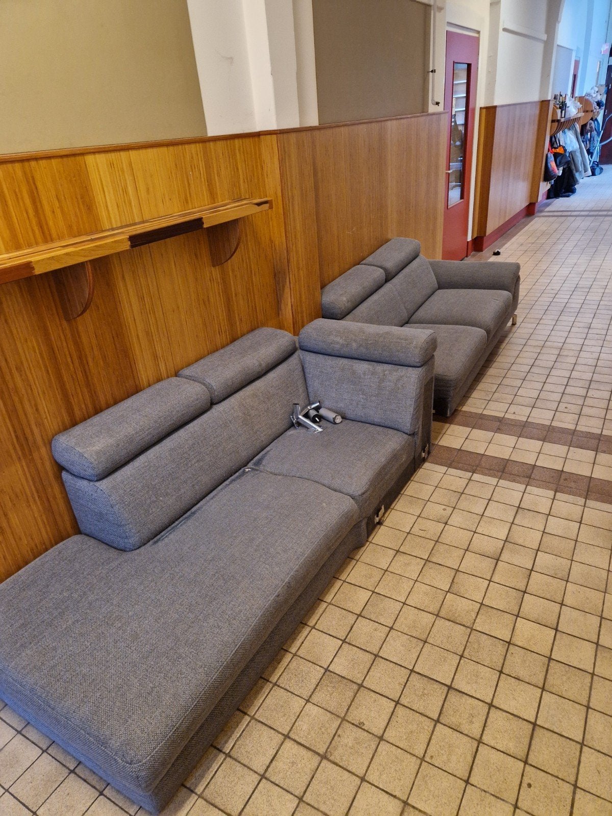 Montèl hoekbank - GRATIS OPHALEN, Ophalen, 250 tot 300 cm, Gebruikt, Hoekbank