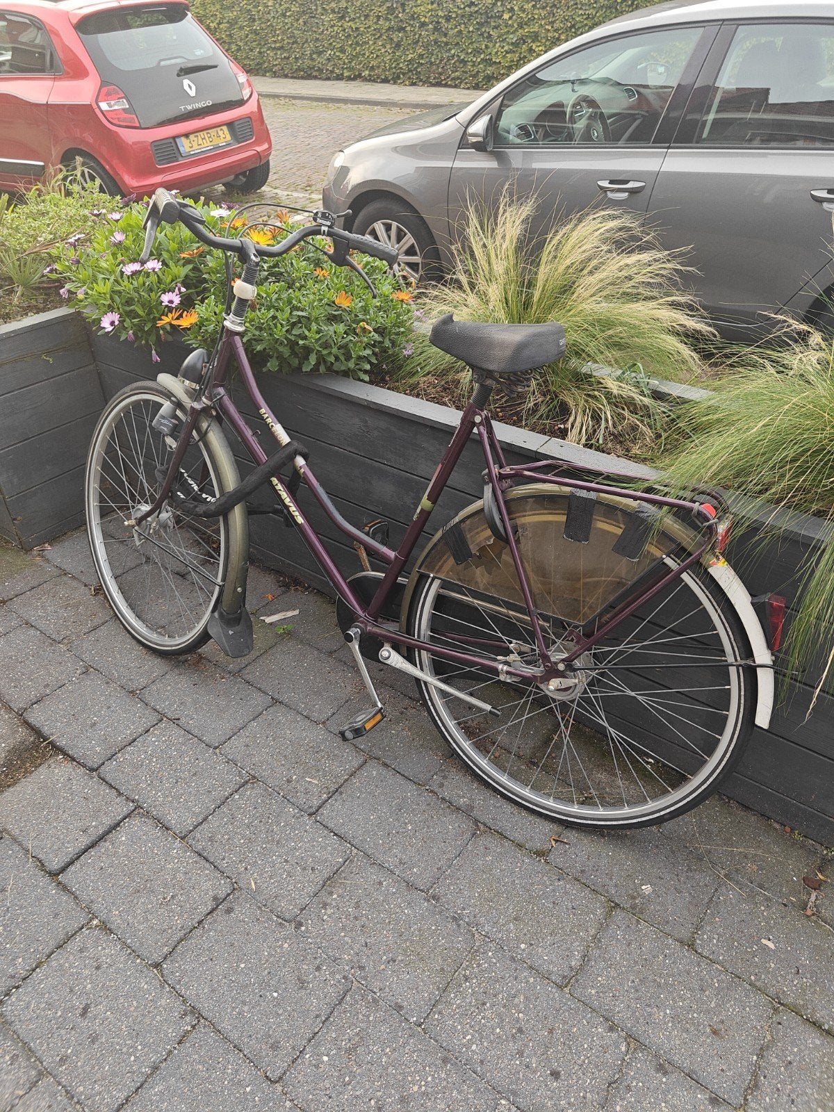Batavus damesfiets - paars - Gebruikt, Fietsen en Brommers, Gebruikt, Versnellingen, Batavus, Ophalen of Verzenden
