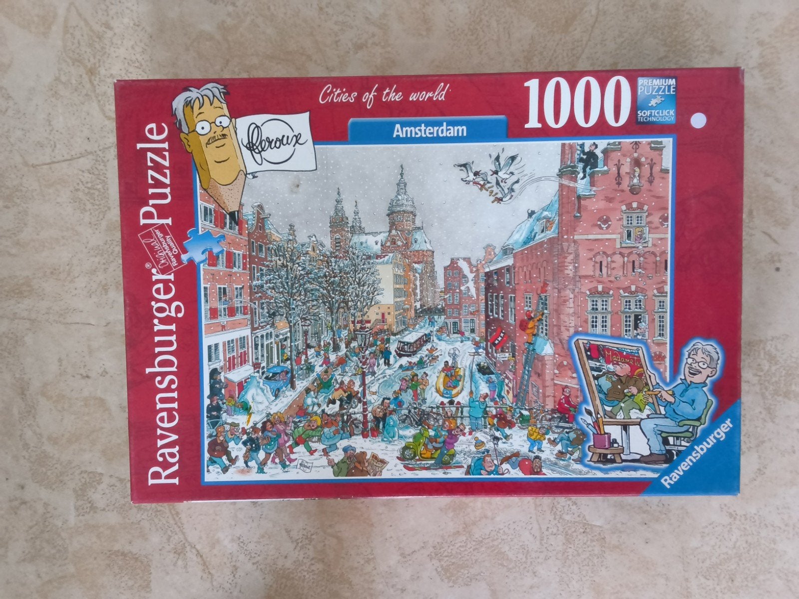 Cite of the world puzzels, Ophalen of Verzenden, 500 t/m 1500 stukjes, Zo goed als nieuw